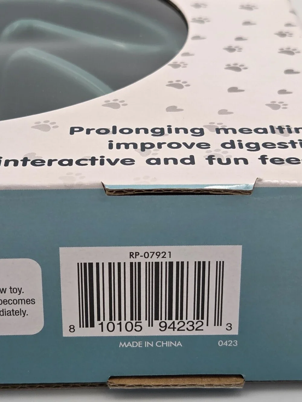 Interactive Dog Feeding Bowl 6.8